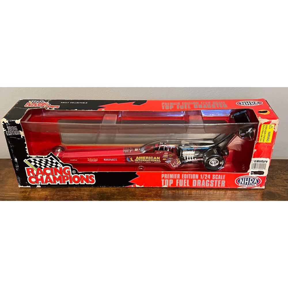1996 Racing Champions Premier Edition 1/24 scale Top Fuel Dragster NIB